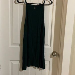 Dark green dress